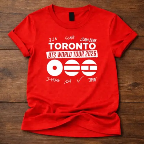 BTS World Tour 2026 toronto Custom Tshirt